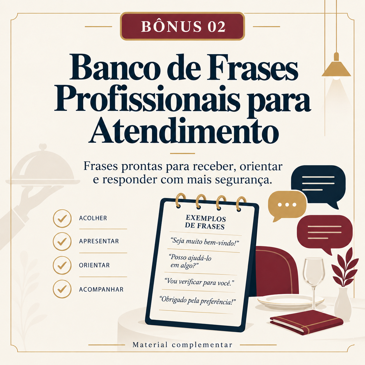 Banco de Frases Profissionais para Atendimento